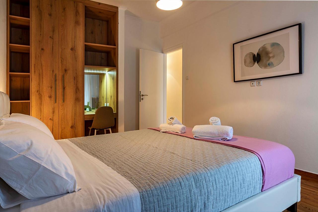 Elegant, Spacious & Minimalist Aptm W/Balcony Atenas Exterior foto